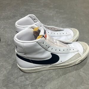 Nike White and Black Blazers